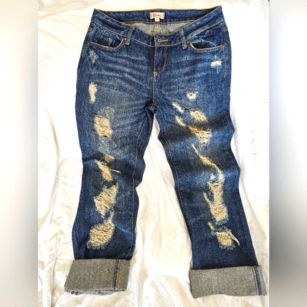 Distressed Vintage Jeans